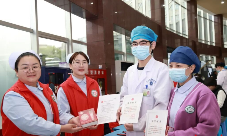 超暖|湘潭市中心医院一份份热血,点亮“生命接力”