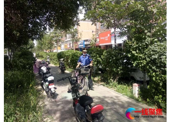  静态停车管理常抓不懈