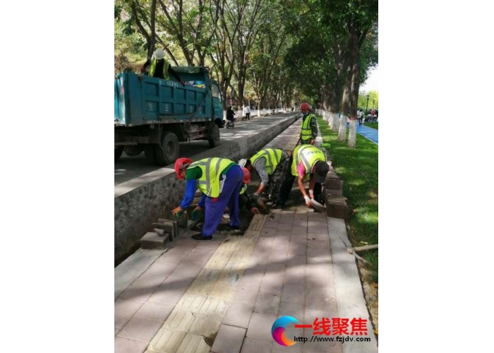 修补道路“小病灶”实现道路“大提升”  