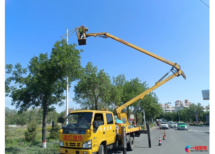 全市路灯设施开展安全隐患大排查