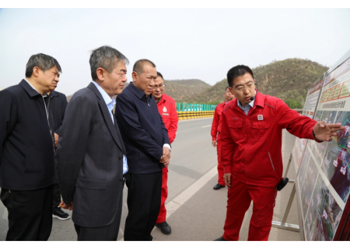 <b>郭广文到第三分公司调研</b>