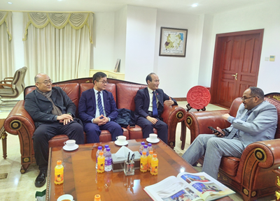 中阿网拜会苏丹共和国驻华大使(图2)